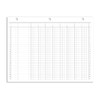 BookFactory 8 Column Ledger Pad/Account Columns Notepad/Accounting Notepads (Eight Columns