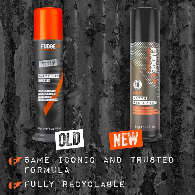 Fudge Professional Matte Hed Extra Hair Wax for Men 85g