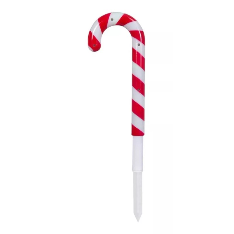 importacion navidad 4 Bastones Luces Led Navidad Estacas Caramelo Colores