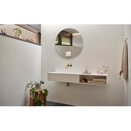 Zone Denmark Sensu Jar with Lid Diameter 10 x 7.5 cm Sand