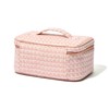 Francfranc Franc Tweed Vanity Pouch, Pink
