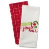 DII Christmas Tea Towels Decorative Kitchen Dish Towel Set, 18x28,