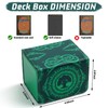 Deck Box for MTG Cards, Trading Commander Deck Case Holds
