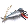 Soft Multi Case for Fish, Black Tuna, Pen and Glasses,