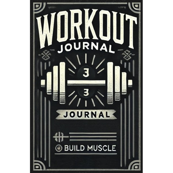 Total Fitness Tracker & Workout Log Book for Men and