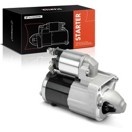 A-Premium Starter Motor Compatible with Fiat 500 2012-2013 1.4L, 12V 1.2KW 12-Teeth Clockwise, Replace # M0T33871, M000T33871