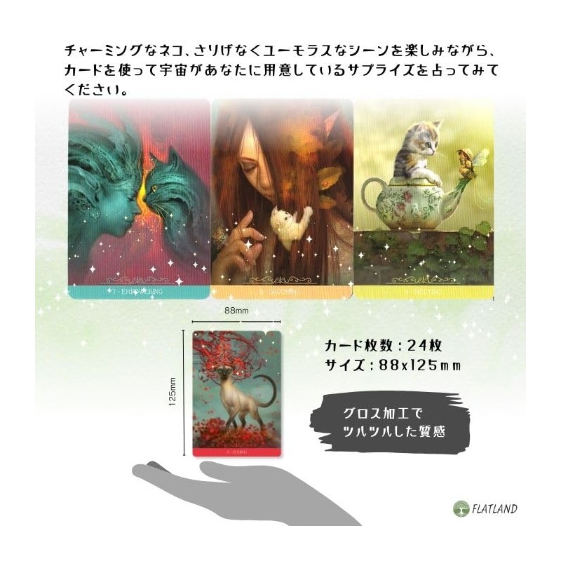 Fantasy Cats Oracle Barbieri Fantasy Cats Oracle [Japanese Instruction Manual