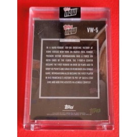 Victor Wembanyama ROOKIE CARD TOPPS NOW 40 POINTS 20 REBOUNDS YOUNGEST EVER