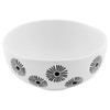 Karma Milo Nut Bowl, Set of 2, White/Black