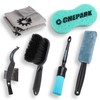 CyclingDeal Bike Cleaning Kit - Bicycle Washing/Cleaning Brushes/Microfiber Cloths/Sponge