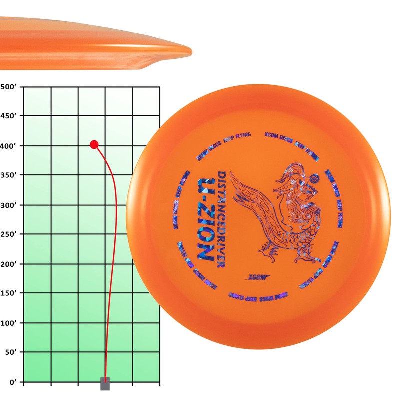XCOM Zion | Disc Golf Beginner Distance Driver | Durable