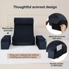 ENITYA Back Pillow for Bed Sitting up, 19" Reading Pillow