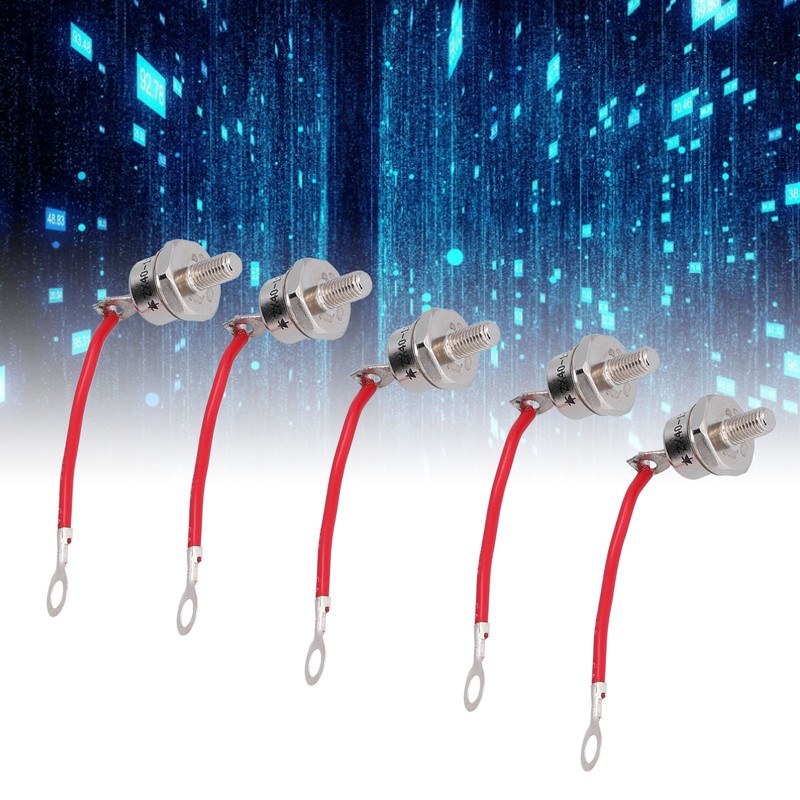 5 Pcs Rectifier Diode 1200V 40A Heat Dissipation Forward Silicon