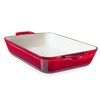 Eternal Living Enameled 13" Cast Iron Baking Pan Rectangular Lasagna
