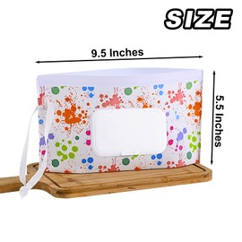 2 Pack Reusable Wet Wipe Pouch Portable Wipe Dispenser Refillable Wipes Container Lightweight Travel Wipes Case Baby Wipes Holder for Diaper Bag
