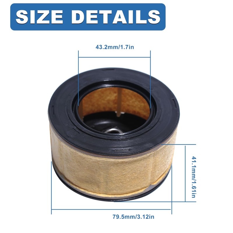 AUMEL Air Filter Kit 3Pcs for Stihl MS231 MS251 MS271