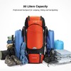 HOMIEE 50L Hiking Backpack Travel Bag Waterproof Camping Backpack with
