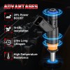 CHUSYYRAY 8X OEM 05037479AA Fuel Injectors NEW Upgrade For 2011-2017