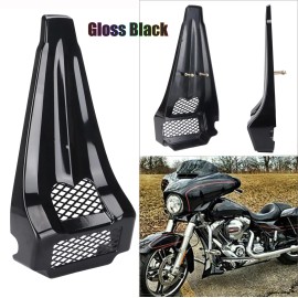 Unbranded Motorcycle Black Chin Spoiler Scoop For Harley Electra Glide Ultra Limited FLHTK