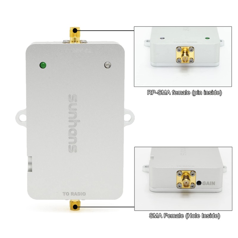 915MHz Lora Flram Signal Amplifier Booster 1000mW for LoRaWan Module,