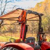 MAXXTUFF Heavy-Duty Tractor ROPS Chainsaw Holder, Model RCSH001