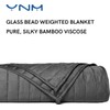 YnM Cooling Weighted Blanket for Adults, 15lbs Heavy Bed Throw