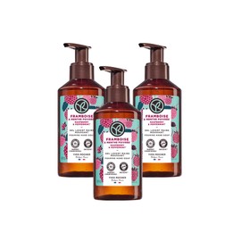 Yves Rocher Set Jabón para Manos con Aroma a Frambuesa y Hierbabuena, Gel, Fórmula Suave