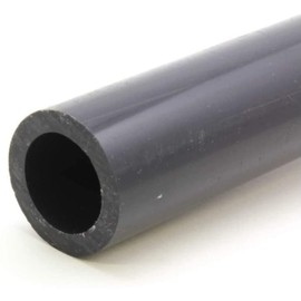 Manufacturer Direct PVC Pipe Schedule 80 Industrial Grade Grey 1-1/4 Inch (1.25) Grey/PVC - 3FT