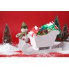 Fruidles Rich Christmas Chocolate Presents Squares Design, Smooth & Creamy