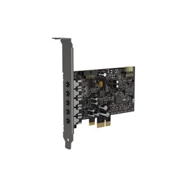 Creative Sound Blaster Audigy Fx V2 Upgradable Hi-res PCI-e Sound Card with 5.1 Discrete and Virtual Surround, Scout Mode, SmartComms Kit for PC