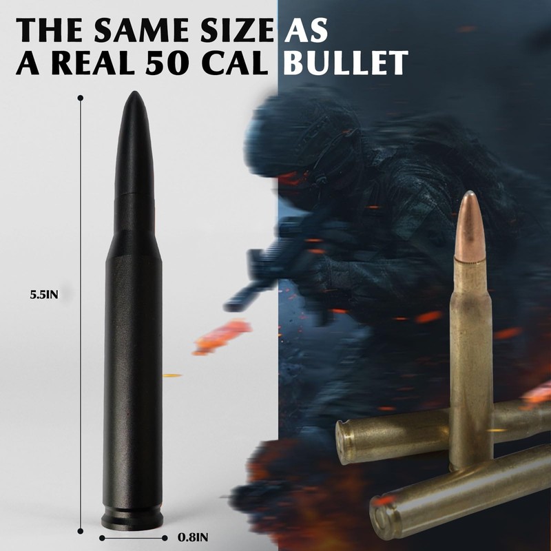 Bullet Antenna (Black, 5.5inch)