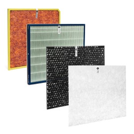 Original Rabbit Air A3 Filter Replacement Kit for Models SPA-1000N (with Pet Allergy Customized Filter)