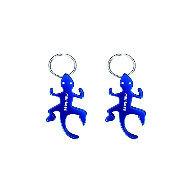 munkees, Lizard Keyring Bottle Opener in Various Colours (2 x