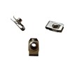 Stainless Steel U -Style Clip-On Nut,U-Type Fasteners (Pack of 30)