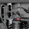 Geinxurn 3Pcs Impact Socket Adapter Set,1/4" 3/8" and 1/2" Drive,