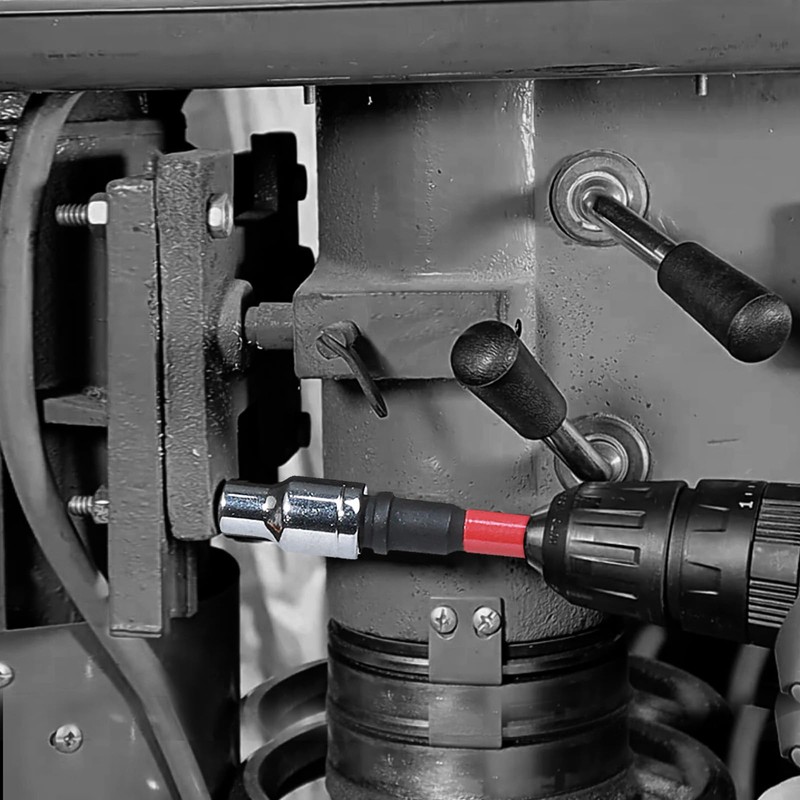 Geinxurn 3Pcs Impact Socket Adapter Set,1/4" 3/8" and 1/2" Drive,