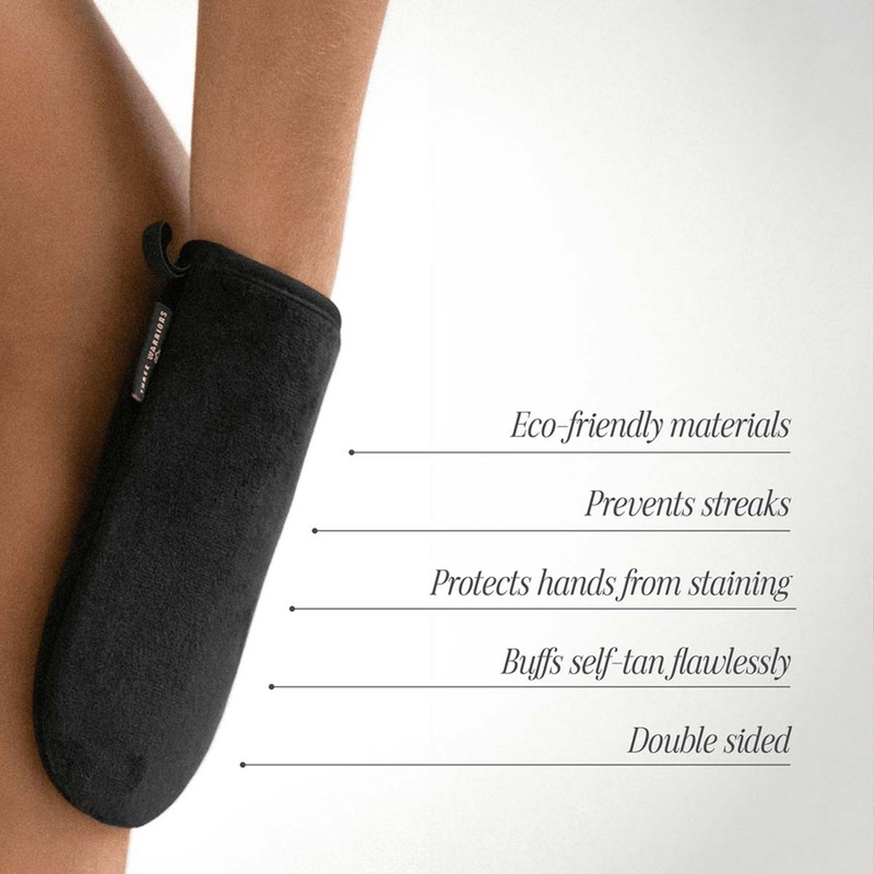 Three Warriors Eco-Friendly Tanning Mitt, One Size