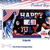 Happy 4th of July Banner Backdrop, 4th of July Decorations,