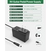 Guitar Pedal Power Supply, 9V 1.2A, DC Power Cord Tip