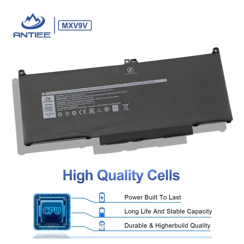 MXV9V 60Wh Laptop Battery for Dell Latitude 5300 5310 7300