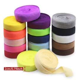 Jamsinmu Flat Elastic Wide Bands Stretch Band Sewing Elastic Sewing Crafts 36 Yard Matt Color 20mm