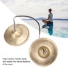 Tibetan Tingsha Cymbals Meditation Chime Bells, 2.7in Brass Strong Sound