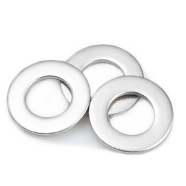 LUPANTER M10 Flat Washers 100 Pack, Stainless Steel Metric Washers for Screws and Bolt…