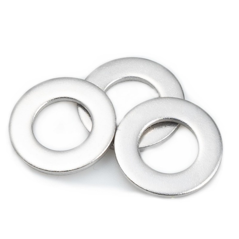 LUPANTER M10 Flat Washers 100 Pack, Stainless Steel Metric Washers