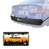 TrexNYC Bumper Protector, Front and Rear Bumper Guard (Rear +