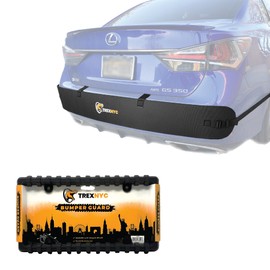 TrexNYC Bumper Protector, Front and Rear Bumper Guard (Rear + Front Slim)