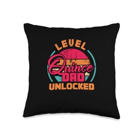 level quince dad unlocked Design Throw Pillow