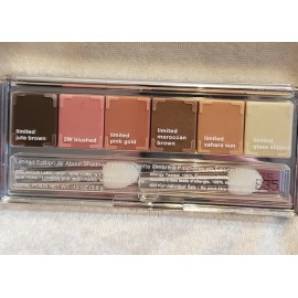 CLINIQUE All About Palette JUTE BROWN BLUSHED PINK GOLD MOROCCAN SAHARA GLASS