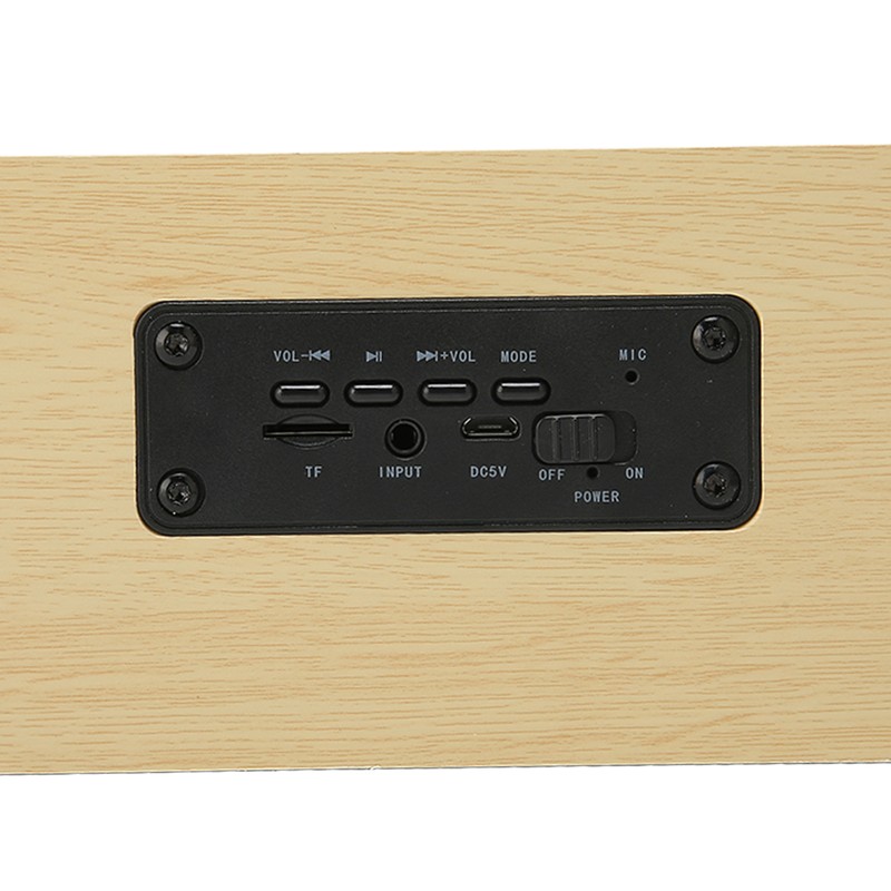 Retro Bluetooth Speaker Built in Mic Portable Wireless Speaker Supports