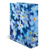HERMA Folder A4 Blue Flowers, 7 cm Wide, Children's Ring